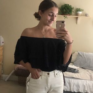 Banana Republic off the shoulder top